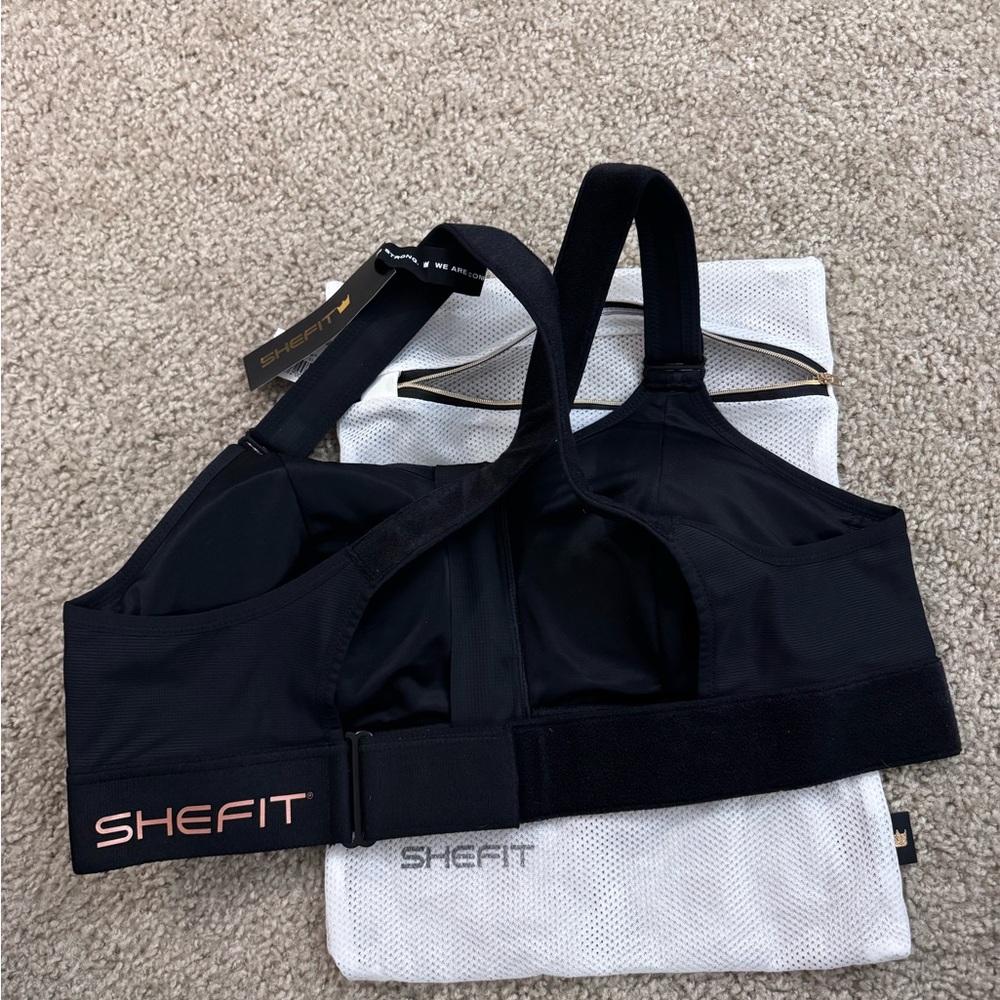 SHEFIT Black Ultimate Sports Bra - Picture 2 of 7